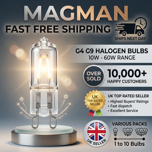 Halogen bulbs 10w - g9,
