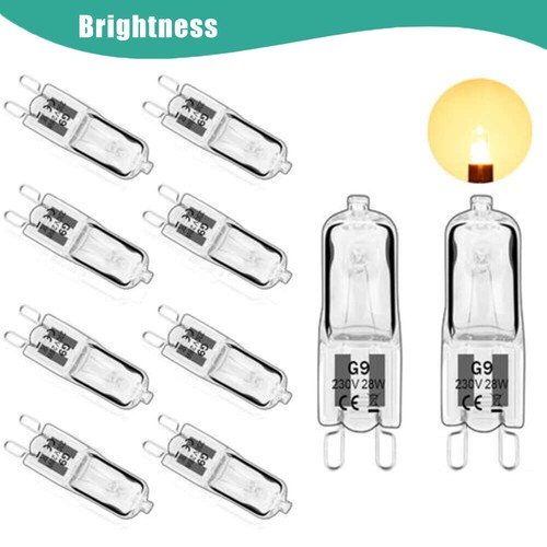 10x halogen bulbs 25w - bulbs,