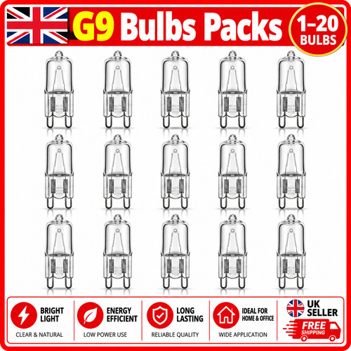Halogen bulbs 18w 60w - g9, 18w-60w