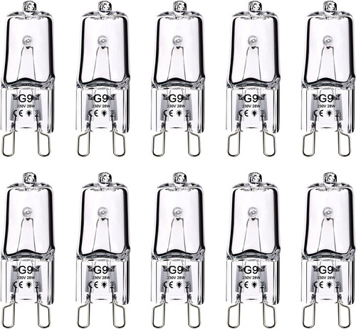 Pack halogen bulbs - 10, bulbs,