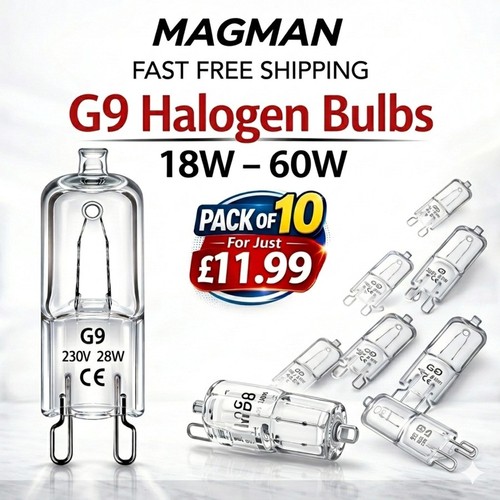 Halogen light bulbs - g9,