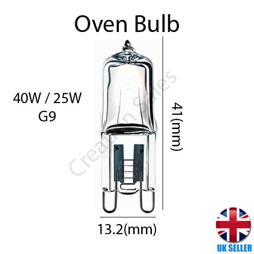 Oven cooker appliance bulb - g9,