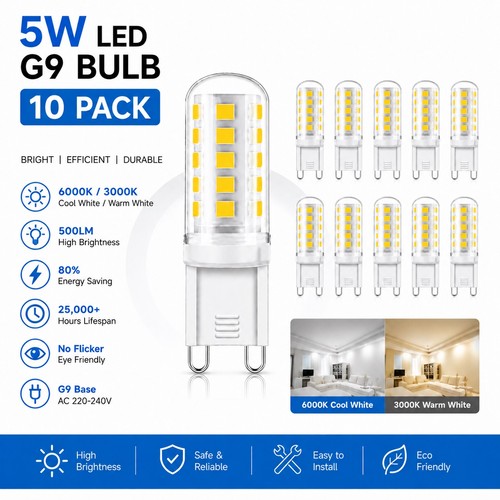 Pack led capsule - g9, bulb
