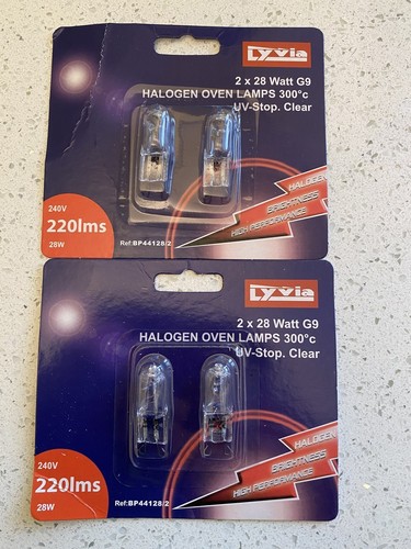 Halogen 28w capsule bulb - g9,