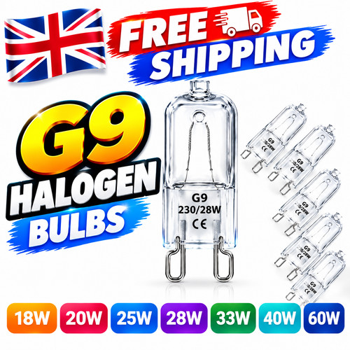 Halogen bulbs capsule 10w - g9,