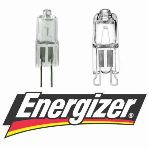 Energizer halogen bulbs - g4, g9