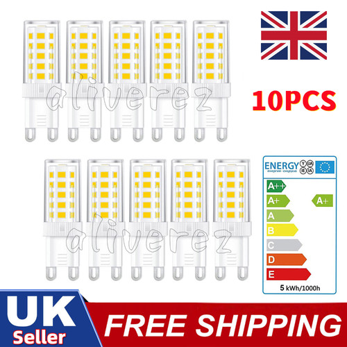 10x led bulbs warm - led,