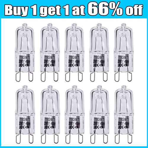 Halogen bulbs - g9,