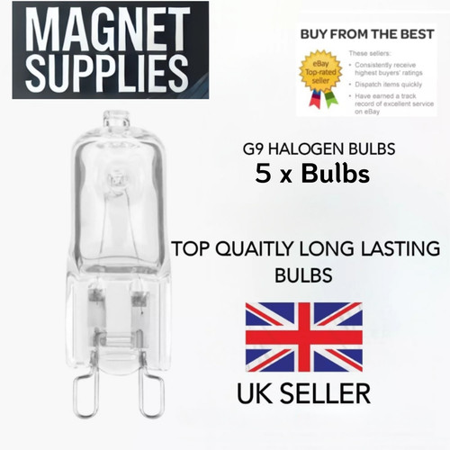 Halogen pack of - 5,