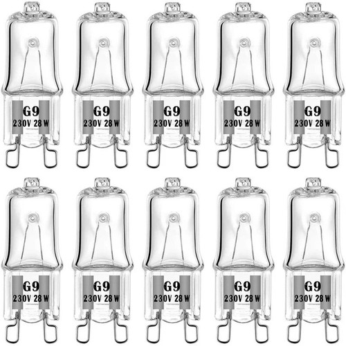 G9 halogen bulbs - pk,