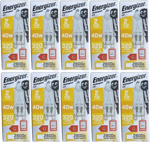 40w energizer dimmable - g9,